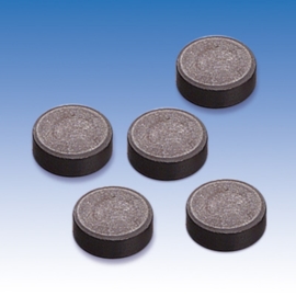 8433 976- 10 stuks sterke magneten van 14mm doorsnee en 5mm dik