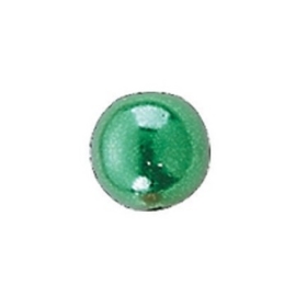 45 x ronde waxparels in een doosje 6mm groen - 6067 450