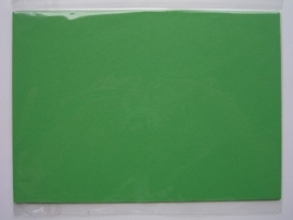 08100- 5 x luxe dubbele kaarten gerild standaard formaat licht groen 10.5x14.8cm SPECIALE AANBIEDING