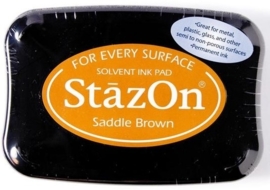 CE132005/6043- Stazon inktkussen SZ-000-043 saddle brown
