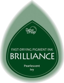 132019/1064- brilliance stempelkussen dew drops pearl ivy 3.5x5cm