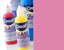 CE301800/0522- Creall Glass - glasstickerverf - window color - 80ML roze