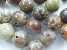 3704- 20 stuks Ocean Jasper mineraal kralen 10mm gemstone
