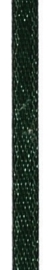 006302/0246- 4.5 meter satijnlint van 10mm breed op een rol donkergroen
