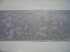 395- halloween zilver 10x20cm