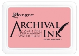 180002/0347- Ranger Archival ink coussin madder