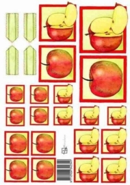 kn/1607- A4 knipvel Marjoleine appels -117141/1148