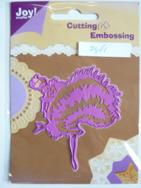 0002461- Joy Crafts stencil danseres OPRUIMING