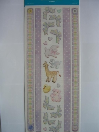 5097- baby 30x13cm FMI stickers