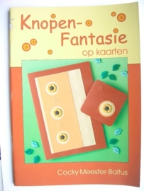 529- knopen fantasie op kaarten OPRUIMING BOEKJE