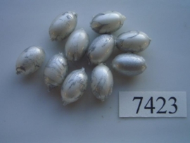 10 x ovaal 11.5x7.5mm 7423