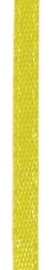006302/0205- 4.5 meter satijnlint van 10mm breed op een rol geel