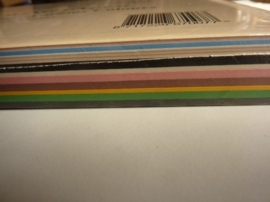 0003002- 100 vel knutselpapier A4 in 10 kleuren 90-200grams OPRUIMING