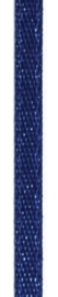 006302/0237- 4.5 meter satijnlint van 10mm breed op een rol donkerblauw