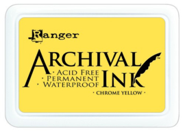 CE306010/0591- Ranger archival ink pad - chrome yellow