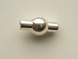 CH.81- magneetsluiting van 17mm voor bv leren veters en koord tot 2.7mm dik