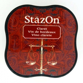 CE132021/4023- Stazon inktkussen midi claret SZ-MID-23