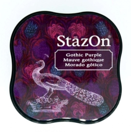 CE132021/4013- Stazon inktkussen midi gothic purple SZ-MID-13