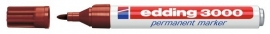 CE393000/0007- Edding-3000 permanent marker met punt van 1.5-3mm bruin