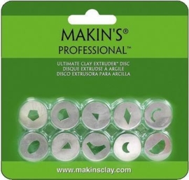 1866 1076- Makin`s clay kleipistool diskset setB 35156