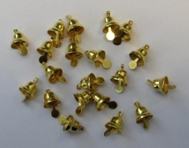 CE801400/4411- 20 stuks klokjes van 8mm goudkleur