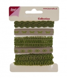 JOY6300/0343- 5x90cm Joy! crafts ribbons forest friend collection 2 - set 4