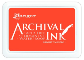 CE306010/2487- Ranger archival ink pad - bright tangelo