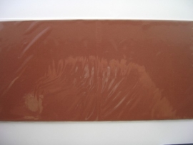 08161- 5 x luxe vierkanten kaarten linnenstructuur 13.5x13.5cm donker bruin SPECIALE AANBIEDING
