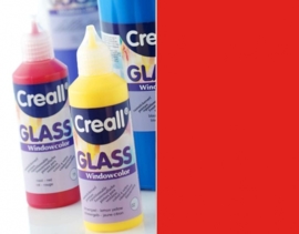 CE301800/0515- Creall Glass - glasstickerverf - window color - 80ML rood