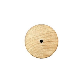 KN8696 307- 100 stuks houten wieltjes van 30x6mm