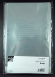 JOY8001/0353- 100 stuks kaartenzakjes zelfklevend 162x225mm