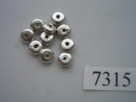 10 x discus 6x3mm 7315