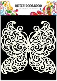 CE185071/5500- Dutch Doobadoo Dutch mask art stencil vlinder A5