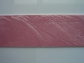 08176- 10 x langwerpige kaarten van Colorcore 9.7x31.5cm fel roze SPECIALE AANBIEDING