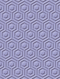 1856 9025- Craft Concepts embossing stencil "hexagon" 11x14.5cm