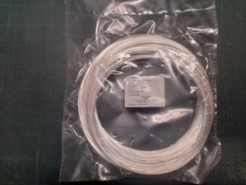 OPRUIMING - 250 gram memory wire/ spiraaldraad 0.6 mm.  11 cm. diameter