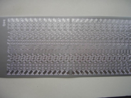 st 459HT- 9 soorten randjes zilver