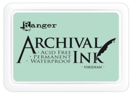 180002/0309- Ranger Archival ink coussin virdian