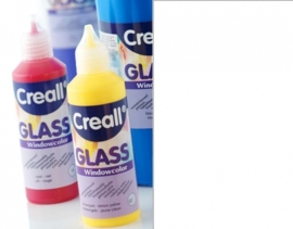 CE301800/0565- Creall Glass - glasstickerverf - window color - 80ML wit