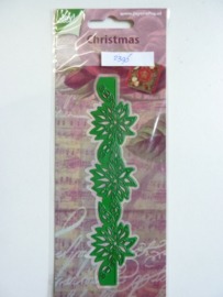 0002396- Joy Crafts stencil Christmas rand 15cm lang - OPRUIMING