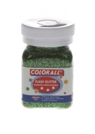 CE801502/0120- Colorall glitter groen 150ML / 95gram