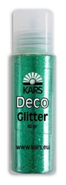 118574/0004- Kars deco glitter groen 40gram
