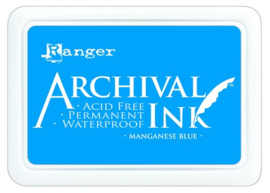 CE306010/0454- Ranger archival ink pad - manganese blue