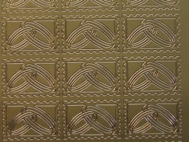 ST-213- trouwringen/zegel goud 10x20cm