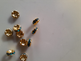 strass ringetjes/spacers - kralen met strass