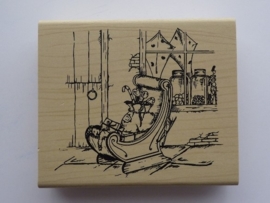 154- opruiming stempel 11x9cm