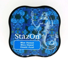 CE132021/4065- Stazon inktkussen midi blue Hawaii SZ-MID-65