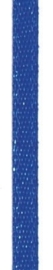 006302/0235- 4.5 meter satijnlint van 10mm breed op een rol blauw