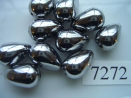 10 stuks licht metalen kralen van 18x11.5mm 7272
