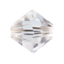 2207 700- 25 stuks swarovski kralen toupille 4mm Kristal helder transparant
